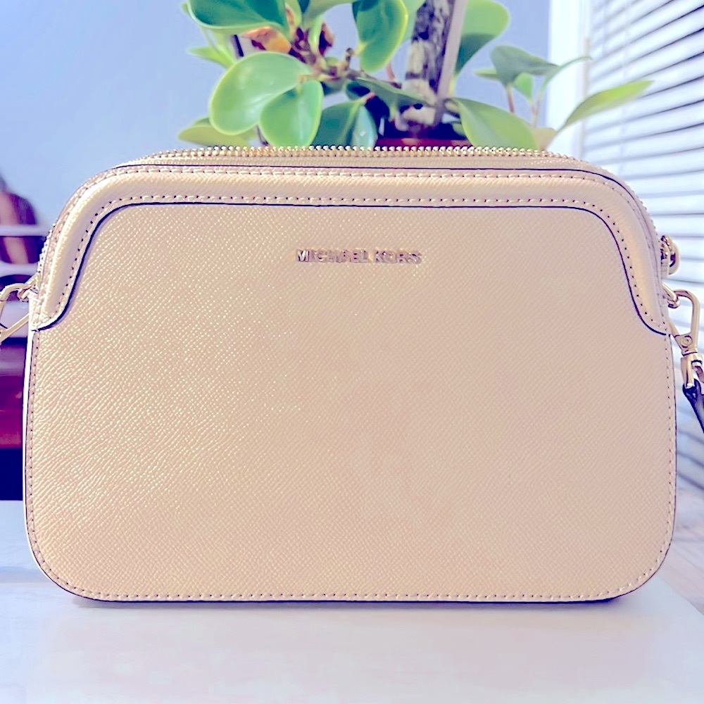 MICHAEL Michael Kors Cream Crossbody Bag